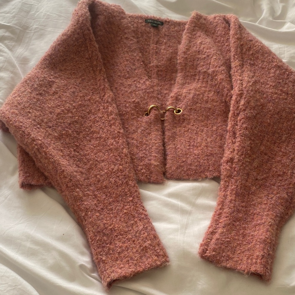 Wild Fable Rose Knit Cardigan